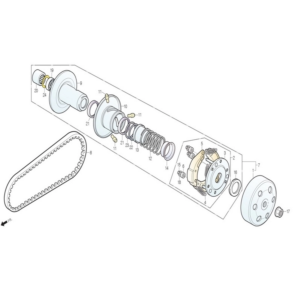 DAELIM TS50 (DL50-BG) KAYIS #DL50-BG E1308